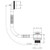 Orca Black - Round Bath Waste and Overflow - Dimensions