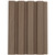 Corlea Walnut 2400mm Slatted Wall Panelling - Pack of 3
