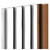 Corlea Walnut 2400mm Tongue End Cap for Slatted Wall Panelling