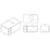 Flauto Midnight Shadow Wall Hung Vanity With Right Side Storage and Sintered Stone Counter Top - 800mm (TIS4407) - Dimensions