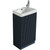 Flauto Mini Midnight Shadow Cloakroom Floor Standing Vanity Unit and Ceramic Basin - 800mm (TIS4396)