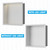 INSL8 Stainless Steel Matte White Shower Niches – Shelved & Standard Options | With or Without LED Lighting