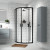 Rene 800mm Black Profile Quadrant Enclosure 6mm Glass
