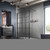800mm Framed Wetroom Screen