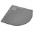 Thermopanel SMC Slate Effect Corner Shower Tray - Grey (STRG)