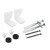 Tailored Bathrooms Toilet Pan Fixing Kit – Matte Black