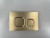 Tailored Bathrooms Square Flush Button Plate – Brushed Brass (for TIS6222)