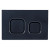 Tailored Bathrooms Square Flush Button Plate – Black (for TIS6222)