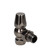 Bentley Traditional 15 mm Black Nickel TRV & Lockshield Valve Set
