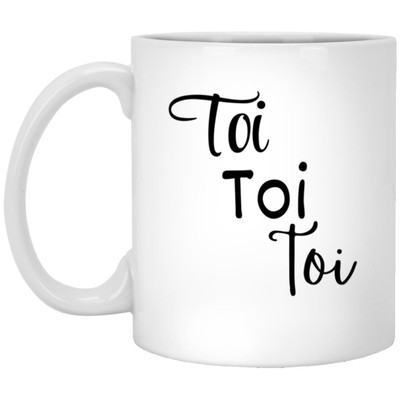 Toi, toi, toi mug is a great gift for someone with an important occasion or performance coming up! Perfect gift for opera lovers!