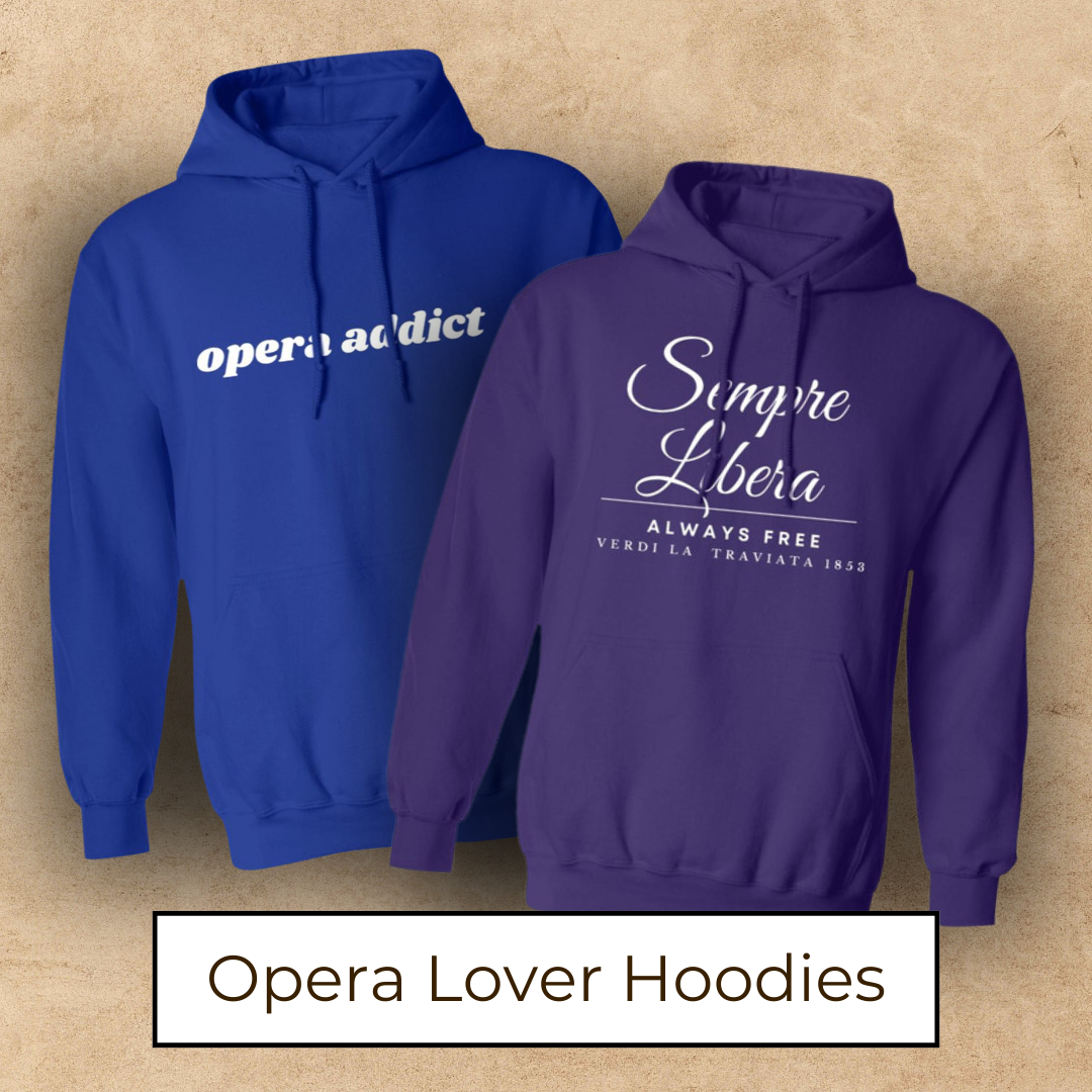 Opera Lover Hooded Sweatshirts, Hoodies