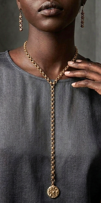 The Artisanal Aura Lariat Set