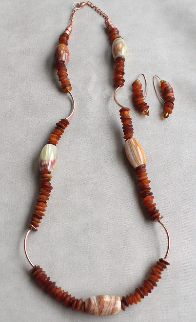 The Terra-Copper Sculptural Set