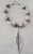 Speckled Stone & Leaf Necklace