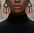 Geometric Noir Statement Earrings