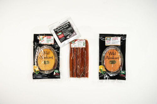 #7 Smoked Fish Sampler Gift Package items from Alaska Sausage Co.