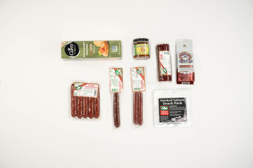#7 Northern Delights Gift Package items from Alaska Sausage and Seafood