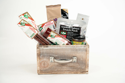 #8 Northern Delights Wrapped Basket