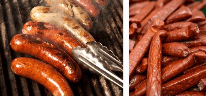 Alaska Sausage Company Louisiana Brand Hot Beef Link Sausage, 3 lbs