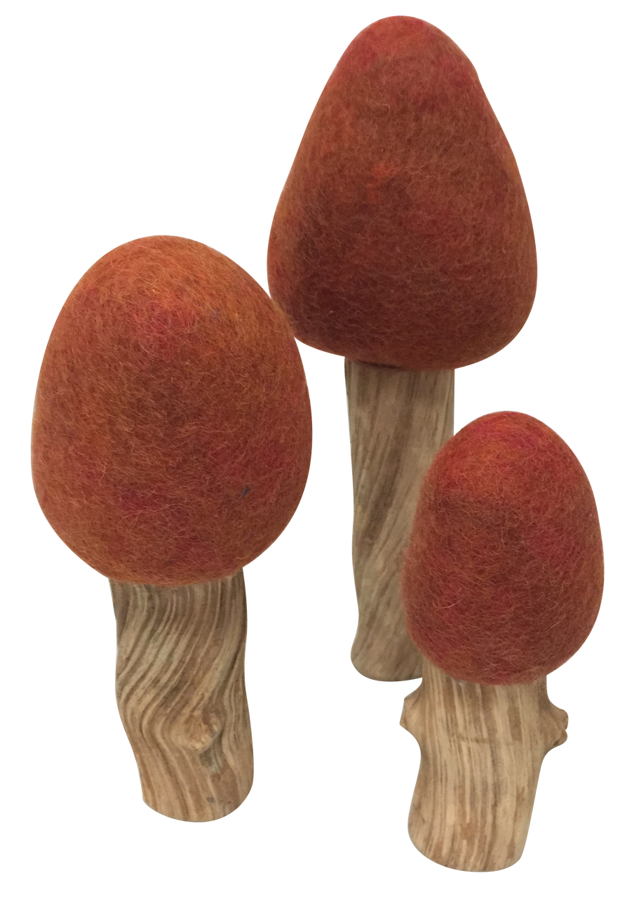 【SALE】Papoose Toys　パプーストイズ　秋の木　フェルトツリー Autumn Trees/3 - Papoose Toys Pte Ltd