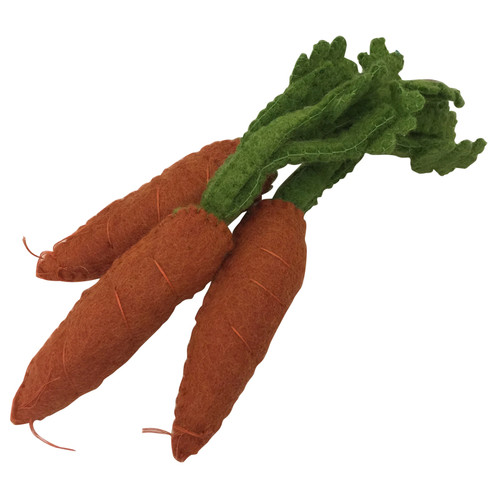 Papoose felt vegetables and fruit are very popular and there's a wide range available.