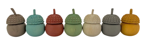 Mini Earth Acorn Pots/7pc