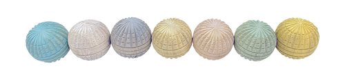 Mini Pastel Acorn Balls/7pc