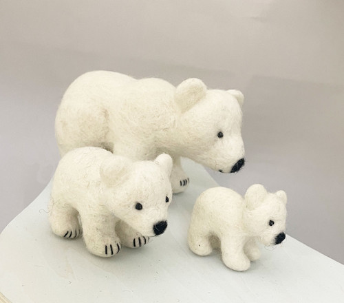 Polar Bear Family/3pc