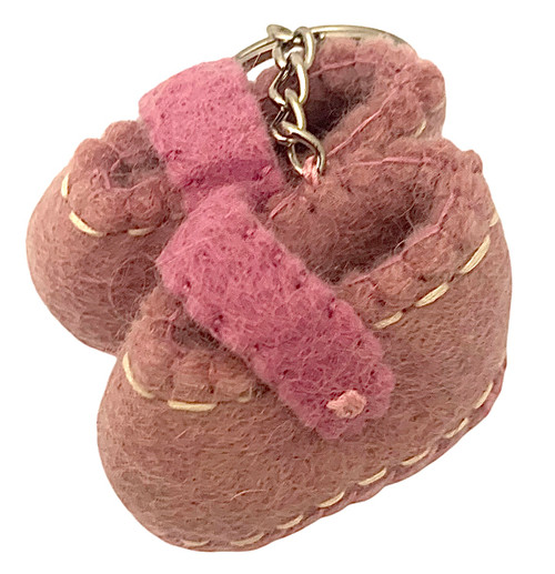 KR Pink Baby Shoes/4pc
