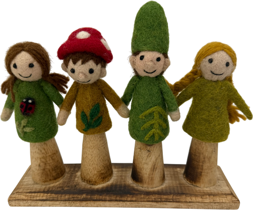 Woodland Friends FP/4pc