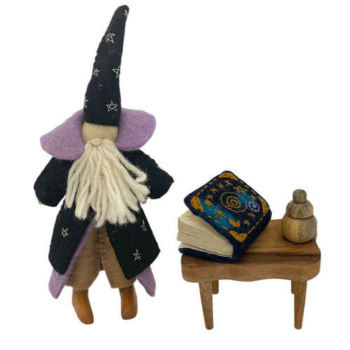 Purple Wizard and Table Set/5pc