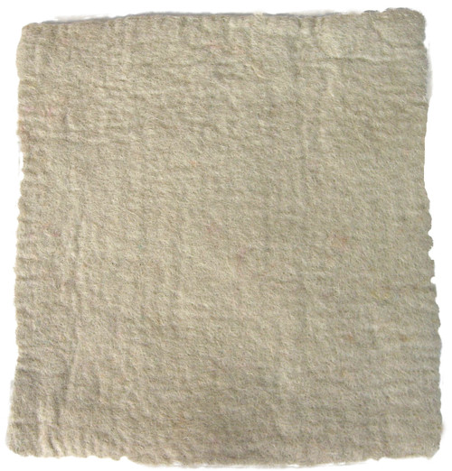 Hand Felted Pure Wool Felt Sheets 25x25cm 2 pieces