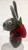 This hollow bunny stands very well. You can also use it as large finger puppet.