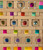 Mixture of Hashtags, Bitcoin Windows and Lucite cubes.