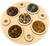 The Sensory Board with loose parts. The parts have not been counted in the total...