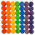 Mini Rainbow Convex/49pc