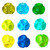 Sensory Sea Rocks. Made from Resin, Silicone and Papermache, the set is a delight of textures and tactile experience. The colours are reminiscent of the beach, the ocean, the shapes hand crafted to imbue a sense of "sea" without being prescriptive. Perfect for little hands, these unique toys are designed to spark imagination, creativity, and sensory exploration.
