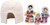 Inuit Family and Iglu/4pc