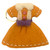 KR Orange Dress/4pc