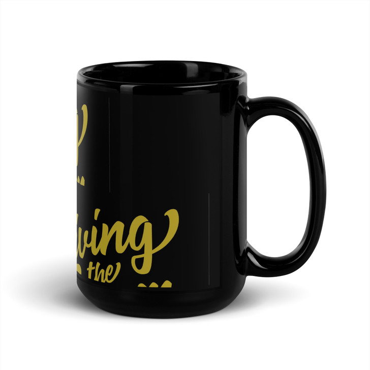 Gold Living the Dream Mug