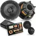 NVX XQS65KIT 600W Peak (300W RMS) X-Series 2-Way Component Speaker System with Carbon Fiber Cones and 30mm Silk Dome Tweeters