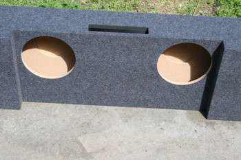 PORTED Dual Sub box 2007-2014 GM SIERRA CREW DUAL SUB BOX PORTED Dual Sub box 2007-2014 GM SIERRA CREW DUAL SUB BOX