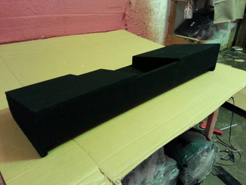 Dual Sub Box with Amp Rack 2014-2016 Silverado / Sierra Crew Dual Sub Box with Amp Rack 2014-2016 Silverado / Sierra Crew