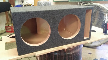 Ported Dual 10 inch Subwoofer Enclosure Ported Dual 10 inch Subwoofer Enclosure