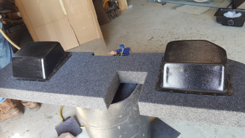 Dodge 02-18 Quad/Crew Cab Subwoofer Box with recessed baffle.