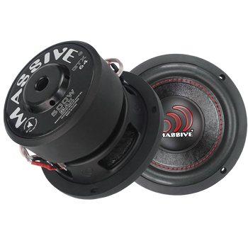 GTX64 -6" 250w Dual 4 Ohm GTX Series Subwoofer by Massive Audio® GTX64 -6" 250w Dual 4 Ohm GTX Series Subwoofer by Massive Audio®