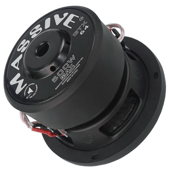 GTX64 -6" 250w Dual 4 Ohm GTX Series Subwoofer by Massive Audio® GTX64 -6" 250w Dual 4 Ohm GTX Series Subwoofer by Massive Audio®