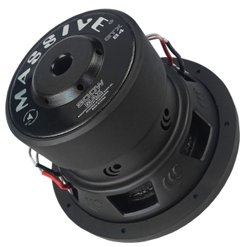 GTX84 - 8" 400w Dual 4 Ohm GTX Series Subwoofer by Massive Audio® GTX84 - 8" 400w Dual 4 Ohm GTX Series Subwoofer by Massive Audio®