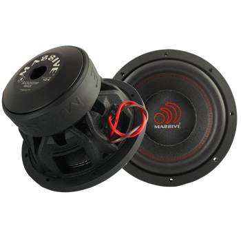 KiloX104  - 10" 1000w Dual 4 Ohm Kilox Series Subwoofer by Massive Audio® KiloX104  - 10" 1000w Dual 4 Ohm Kilox Series Subwoofer by Massive Audio®