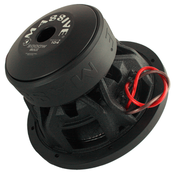 KiloX104  - 10" 1000w Dual 4 Ohm Kilox Series Subwoofer by Massive Audio® KiloX104  - 10" 1000w Dual 4 Ohm Kilox Series Subwoofer by Massive Audio®